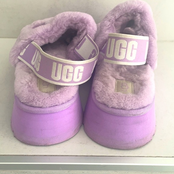 Lavender platform ugh slip on - Picture 5 of 5